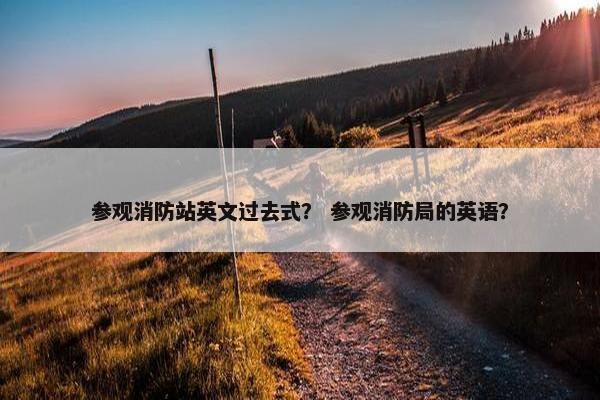 参观消防站英文过去式？ 参观消防局的英语？