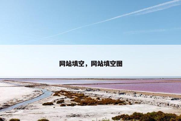 网站填空，网站填空图
