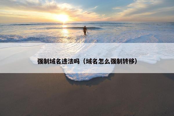 强制域名违法吗（域名怎么强制转移）