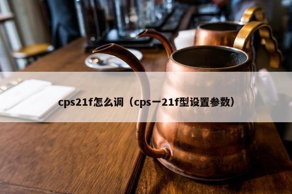 cps21f怎么调（cps一21f型设置参数）