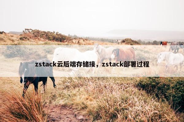 zstack云后端存储接，zstack部署过程