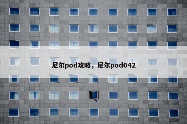 尼尔pod攻略，尼尔pod042