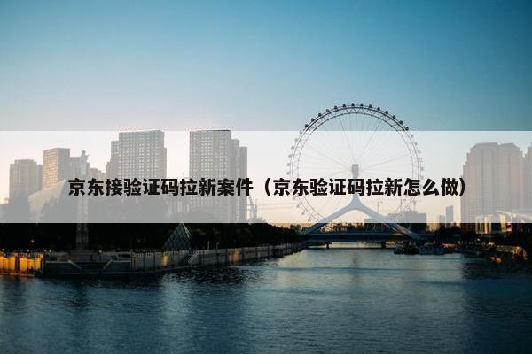 京东接验证码拉新案件（京东验证码拉新怎么做）