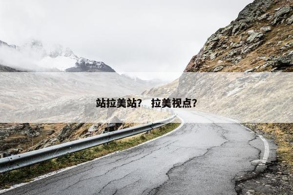 站拉美站？ 拉美视点？