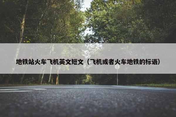 地铁站火车飞机英文短文（飞机或者火车地铁的标语）