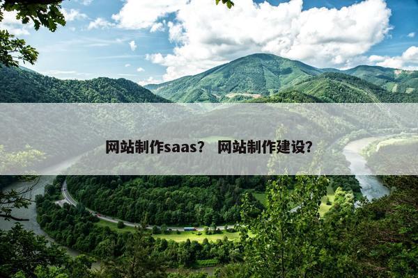 网站制作saas？ 网站制作建设？