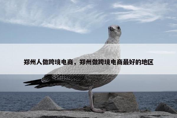 郑州人做跨境电商，郑州做跨境电商最好的地区