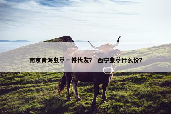 南京青海虫草一件代发？ 西宁虫草什么价？