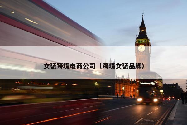 女装跨境电商公司（跨境女装品牌）