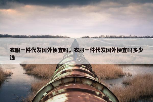 衣服一件代发国外便宜吗，衣服一件代发国外便宜吗多少钱