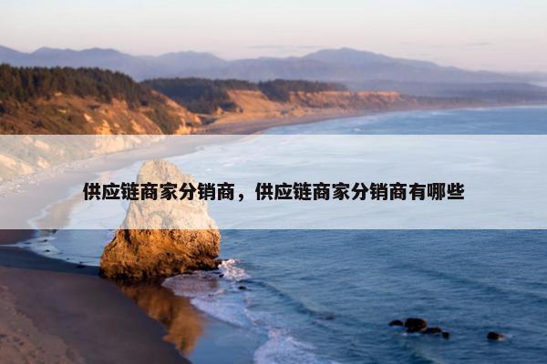 供应链商家分销商，供应链商家分销商有哪些