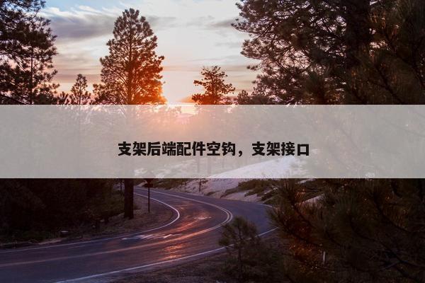 支架后端配件空钩，支架接口