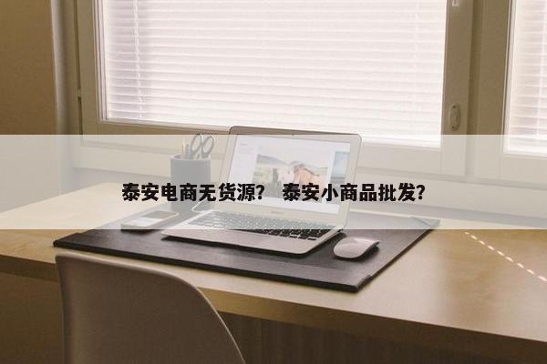 泰安电商无货源？ 泰安小商品批发？