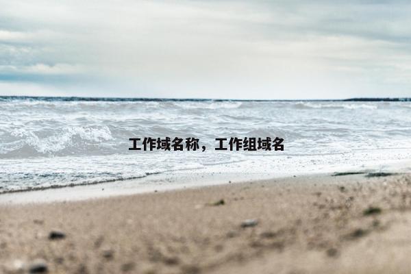工作域名称，工作组域名