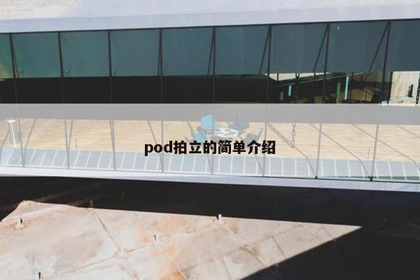pod拍立的简单介绍
