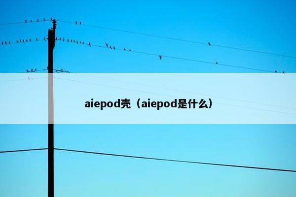 aiepod壳（aiepod是什么）