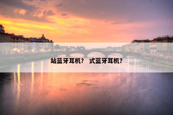 站蓝牙耳机？ 式蓝牙耳机？