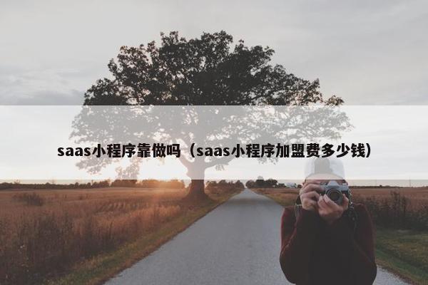 saas小程序靠做吗（saas小程序加盟费多少钱）