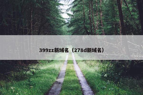 399zz新域名（278d新域名）