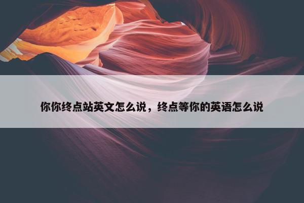 你你终点站英文怎么说，终点等你的英语怎么说