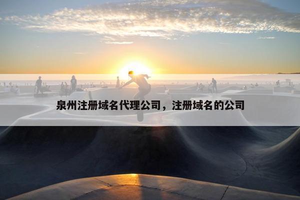 泉州注册域名代理公司，注册域名的公司