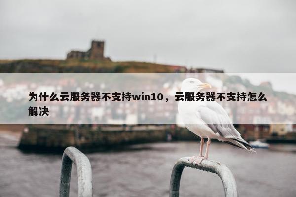 为什么云服务器不支持win10，云服务器不支持怎么解决