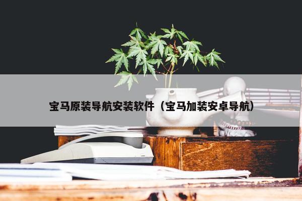 宝马原装导航安装软件（宝马加装安卓导航）