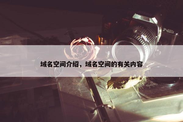 域名空间介绍，域名空间的有关内容