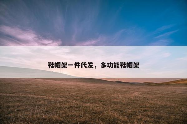 鞋帽架一件代发，多功能鞋帽架