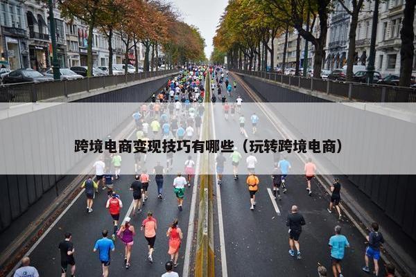 跨境电商变现技巧有哪些（玩转跨境电商）