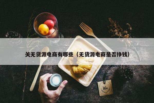 关无货源电商有哪些（无货源电商是否挣钱）