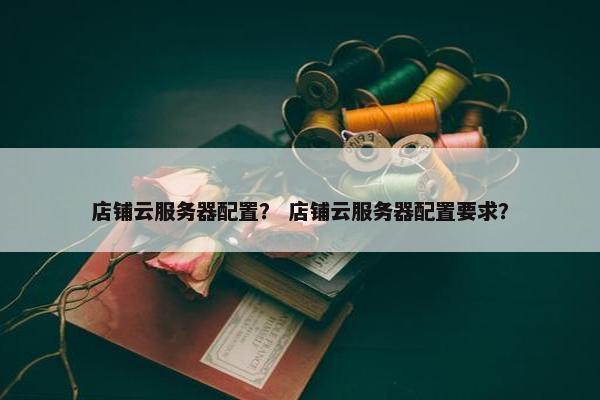 店铺云服务器配置？ 店铺云服务器配置要求？
