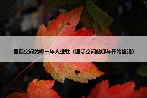 国际空间站哪一年人进驻（国际空间站哪年开始建设）
