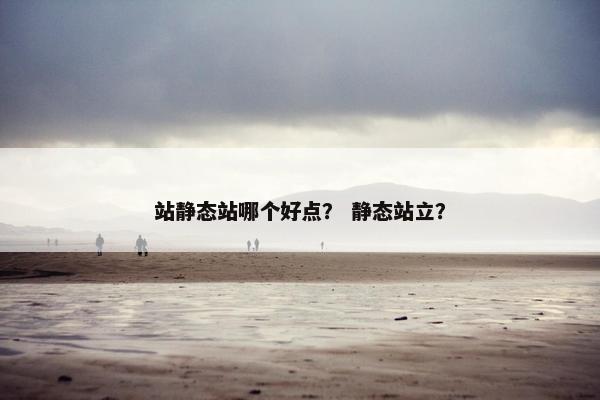 站静态站哪个好点？ 静态站立？