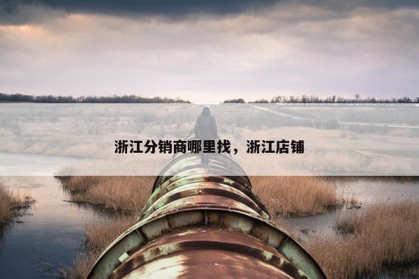 浙江分销商哪里找，浙江店铺