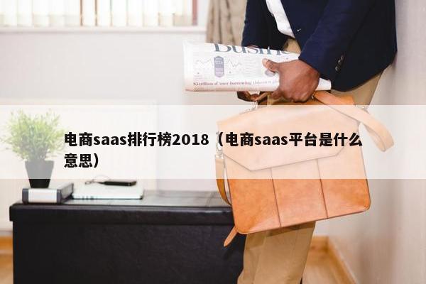 电商saas排行榜2018（电商saas平台是什么意思）