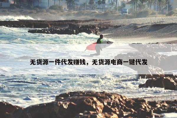 无货源一件代发赚钱，无货源电商一键代发