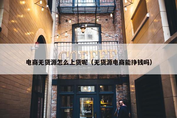 电商无货源怎么上货呢（无货源电商能挣钱吗）