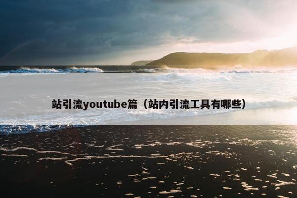 站引流youtube篇（站内引流工具有哪些）