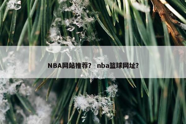 NBA网站推荐？ nba篮球网址？