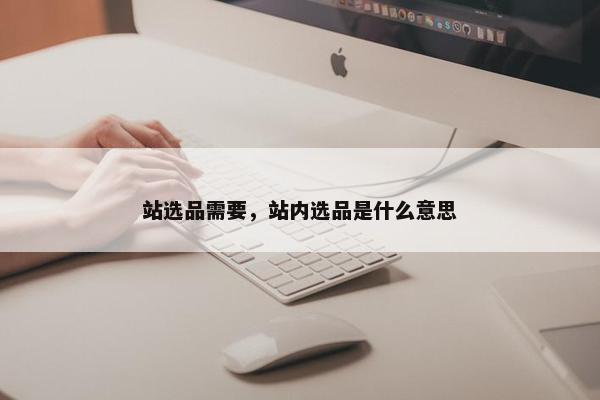 站选品需要，站内选品是什么意思