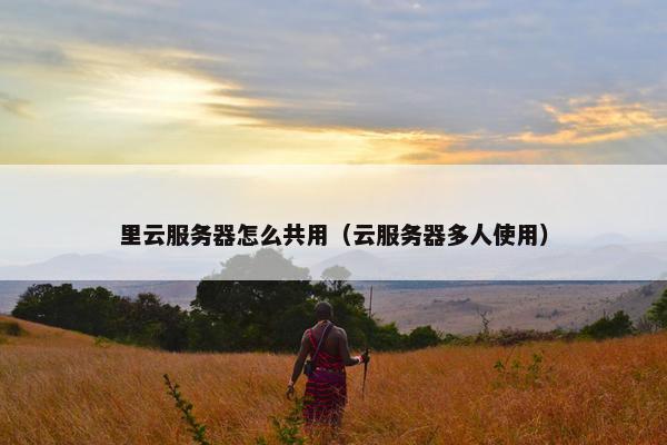里云服务器怎么共用（云服务器多人使用）