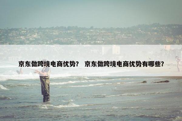 京东做跨境电商优势？ 京东做跨境电商优势有哪些？