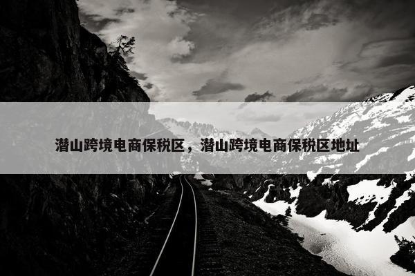 潜山跨境电商保税区，潜山跨境电商保税区地址