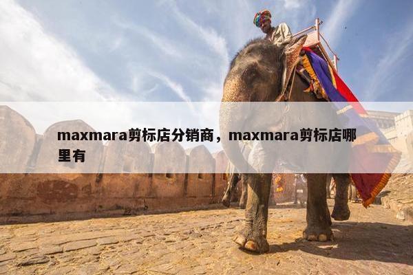 maxmara剪标店分销商，maxmara剪标店哪里有