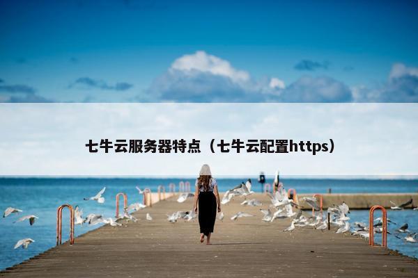 七牛云服务器特点（七牛云配置https）