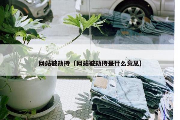 网站被劫持(网站被劫持是什么意思)