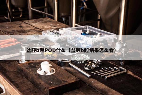 盆腔b超POD什么（盆腔b超结果怎么看）