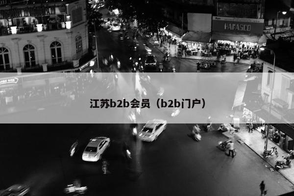 江苏b2b会员(b2b门户)